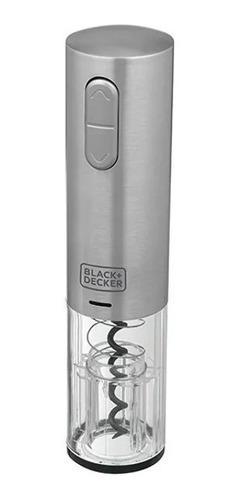 Abridor De Vinho Em Inox Recarregavel W10 Black+decker