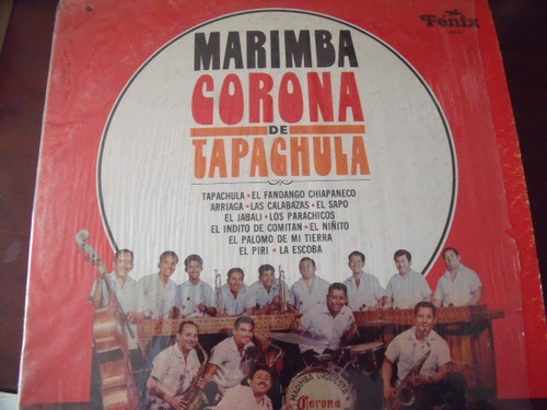 Lp Marimba Corona De Tapachula, Lp