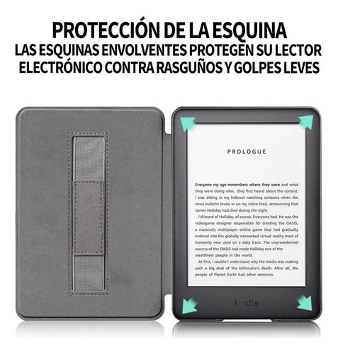 Funda Case Kindle Anime Protector 4gb Generacion 2019 J9g29r