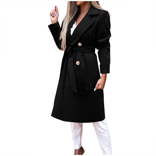 Chaqueta Casual De Manga Larga Para Mujer, Estilo G Coat, Ot