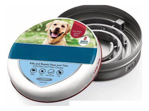 Collar Antipulgas Perros +8kg, De Larga Duración