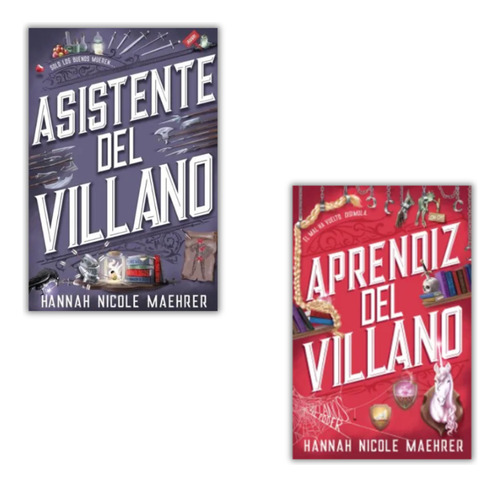 Asistente Villano + Aprendiz Villano - Faeris - 2 Libros