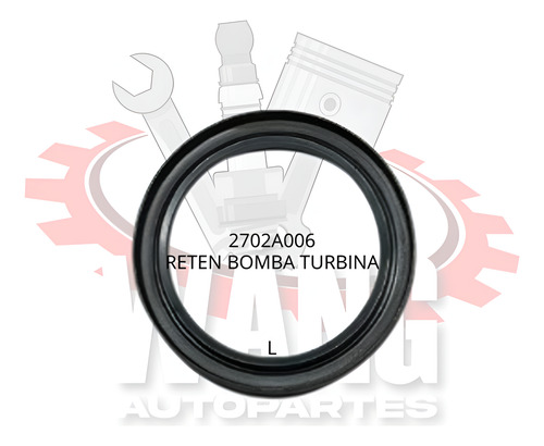 Reten Bomba Turbina Lancer Cvt 2.0 2.4 Lts 08/17