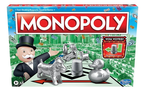 Monopoly Classic Importado En Ingles Original Hasbro