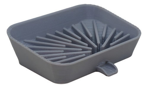 Jabonera Con Pico Para Desagote Desagüe Accesorio Baño Color Gris