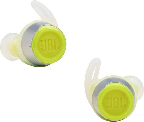 Audífonos in-ear gamer inalámbricos JBL Reflect Flow green con luz LED