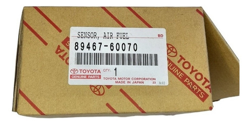 Sensor De Oxígeno Original Toyota Machito 2010-2023