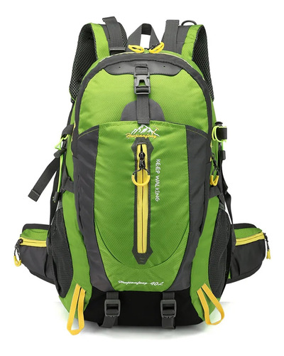 Mochila Bp23 Outdoor Deportiva 40l Multifuncional Verde