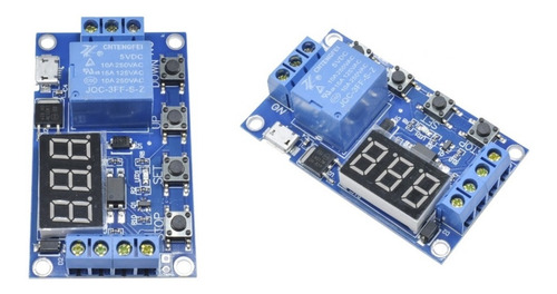Temporizador Programable De 12vdc Multifunciones Pic Arduino