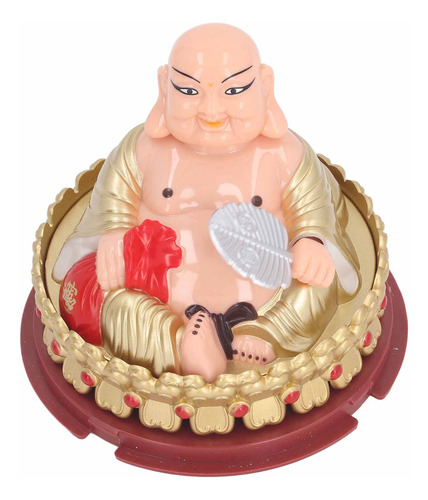Divertida Estatuilla Lucky Con Adorno De Buda De Maitreya