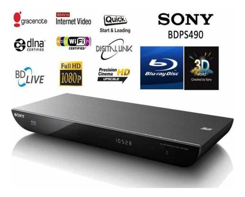 Blu-ray 3d Sony Bdps490