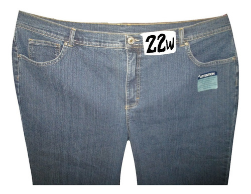 Capri Bermuda Azul Mezclilla Talla 22w (40/42) Basic Editio