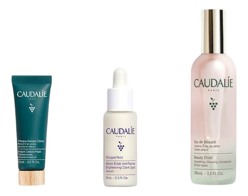 Caudalie Trío Best-sellers Cuidado Y Luminosidad Momento De Aplicación Día/noche Tipo De Piel Todo Tipo De Piel