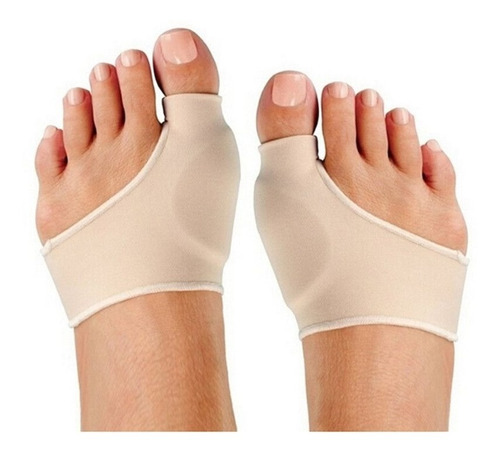 Par Corrector Tela Hallux Valgus Juanete Sin Separador 