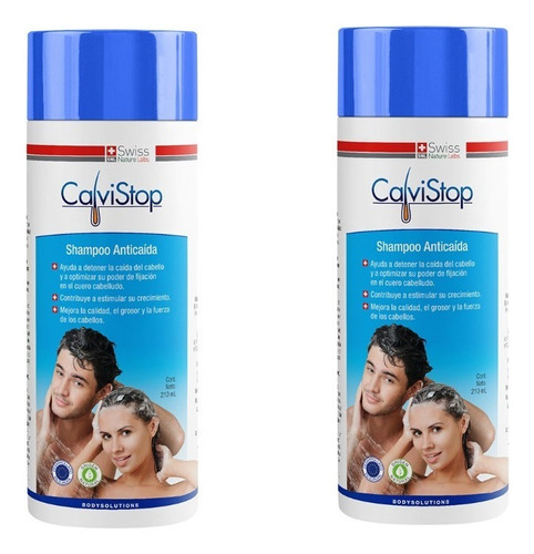 Shampoo Anticada Calvistop Kit X 2 Unidades