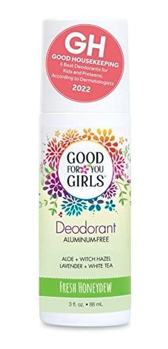 Bien Por Ti Chicas Aluminio Libre Desodorante Natural, Niños