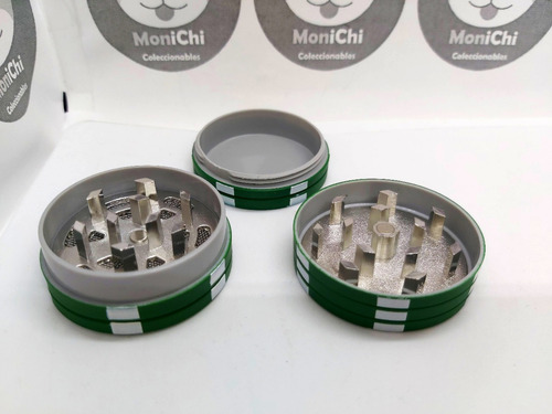 Grinder Molino Polinizador Triturador Poker Negro Imán 40mm