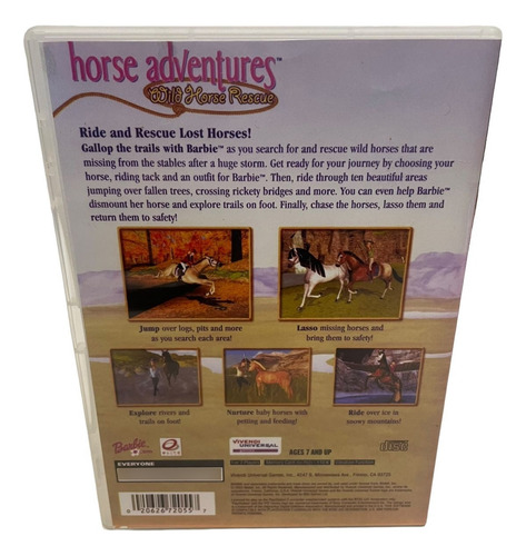 Barbie Horse Adventures Wild Horse Rescue Play 2