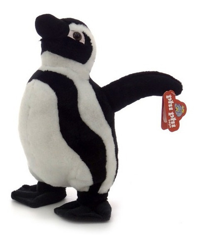 Peluche Animal Pingüino Real Parado 30 Cm.