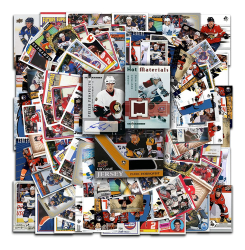 Mega Pack De Tarjetas De Hockey De Nhl | 100 Tarjetas O...