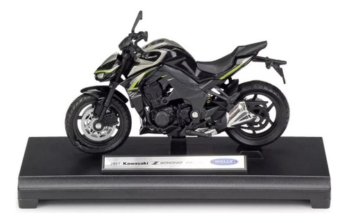 Kawasaki Z 1000 R Modelo De La Motocicleta De Aleación 1:18