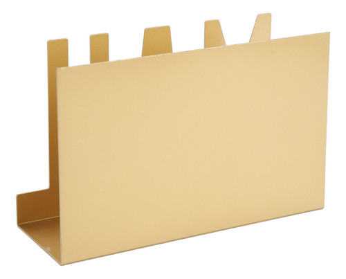 Organizador De Correo De Metal, Elegante, Diseño Hueco, Escr