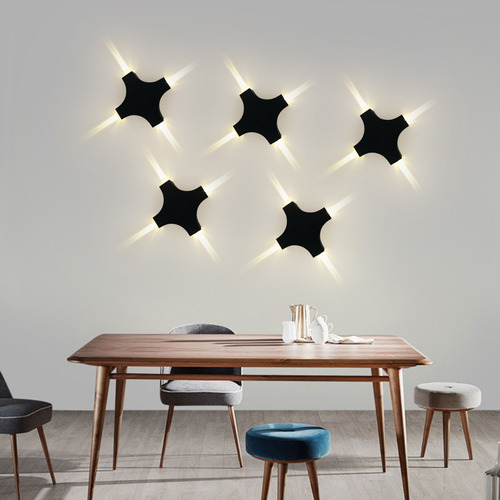 Lâmpada De Parede Led Para Exterior À Prova De Umidade All A