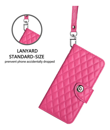 Z Funda De Piel Tipo Cartera Para Motorola E15 E14 E13