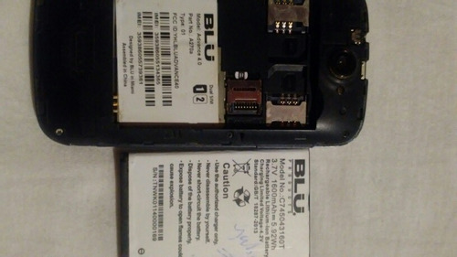 Blu Advance 4.0 A270a Doble Sim Para Reparar/repuesto