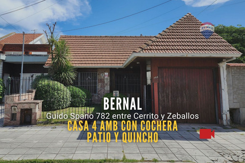Venta Casa 5 Ambientes En Bernal - Apto Credito