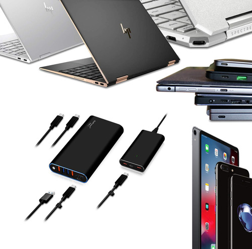 Batpower 98wh Banco De Energía Usb-c 120w Cargador