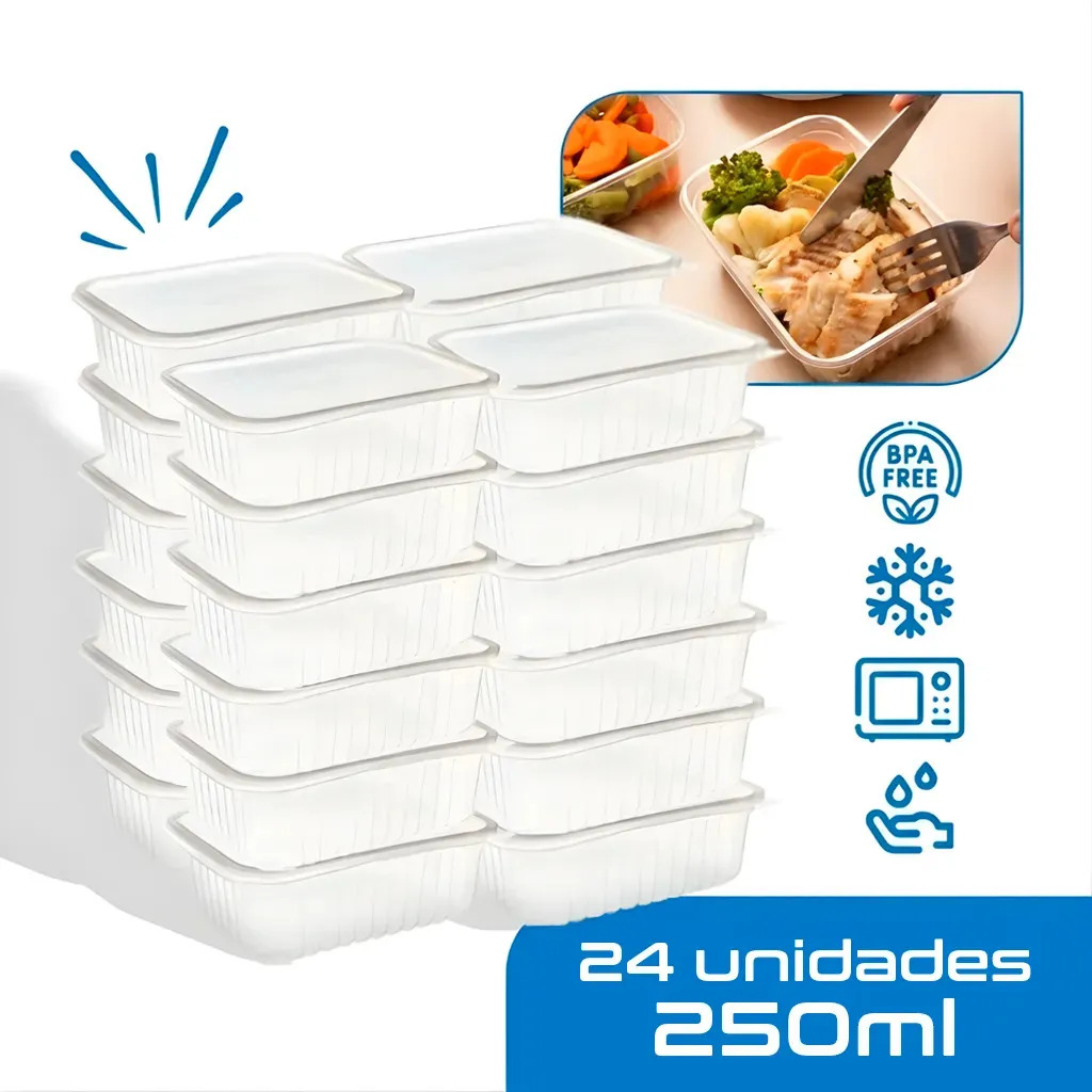 Kit 24 marmitas Montza