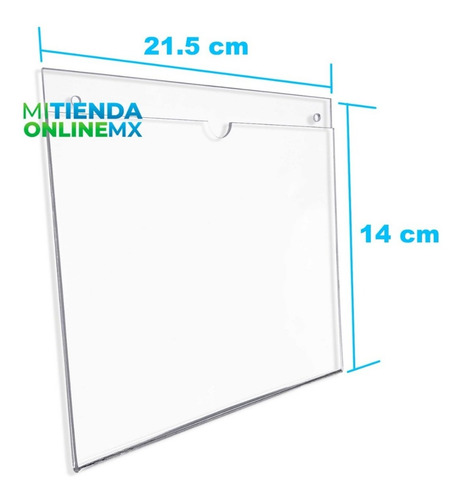 Porta Hojas Media Carta Horizontal, Acrílico De 3mm