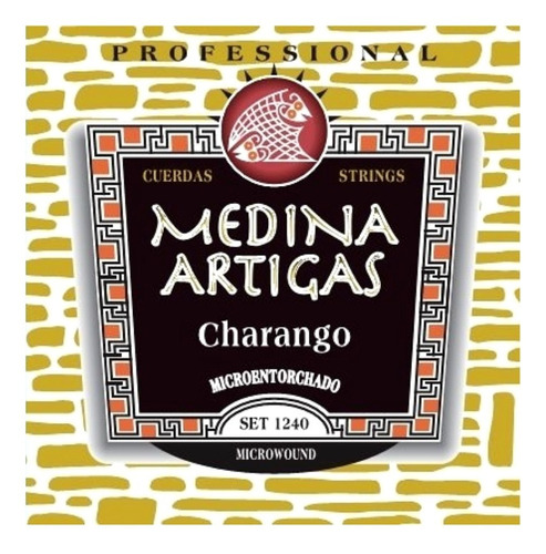 Encordado De Charango Medina Artigas / 1240 Microentorchado
