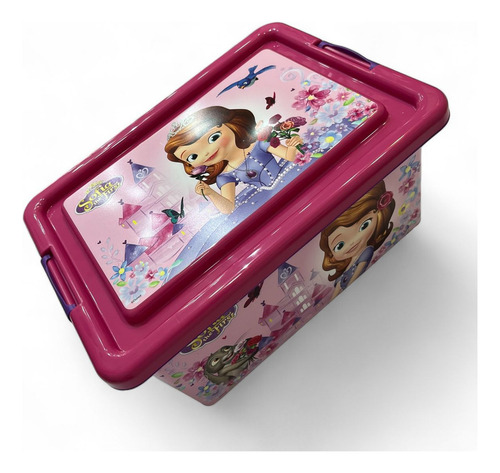 Contenedor De Princesa Sofía De Plástico 7 Litros