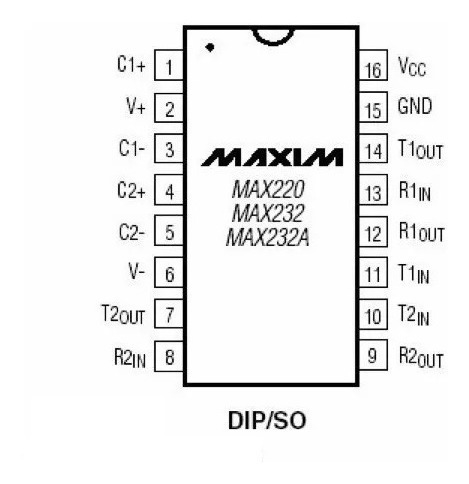Controlador Max232cpe Max 232 Serial Rs232 Duinar Raspberry
