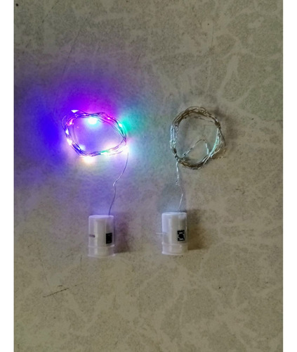 Kit Decorativo Base Círculo Fiesta Planta Artificial Luz Led