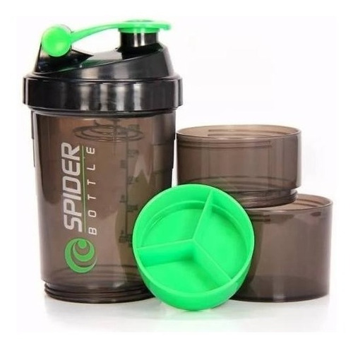 Vaso Para Batidos De Proteina - Compartimiento Pastillas