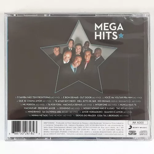Mega Hits - Só Pra Contrariar - Álbum de Só Pra Contrariar