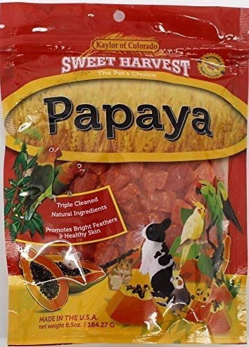 Sweet Harvest Papaya Treat, 6.5 Oz Bolsa - Fruta Real Para P