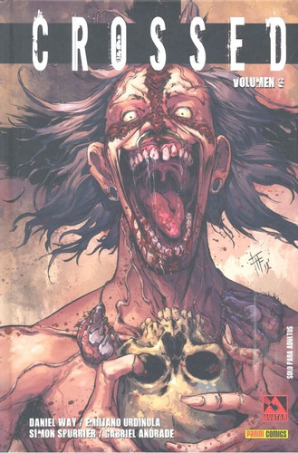 Crossed 09, De Spurrier, Simon. Editorial Panini Comics, Tapa Dura En Español