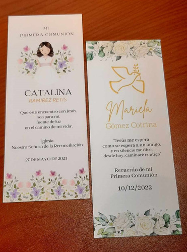 Estampa Primera Comunión, Recuerdos, Invitaciones