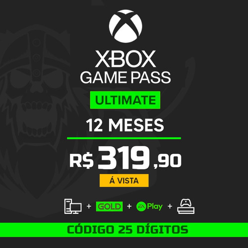   Xbox Game Pass Ultimate 12 Meses