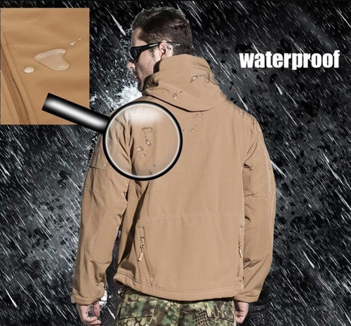 Chaqueta Softshell Impermeable Caza , Outdoor, Pesca