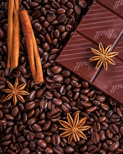 Vinilo Decorativo 20x30cm Cacao Cocoa Chocolate Fruta M10
