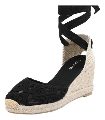 Tonivis Womens Platform Wedges Espadrille B07rl1k54s_210324