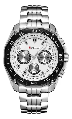 Reloj Para Hombre Curren Business Quartz Con Bisel Original