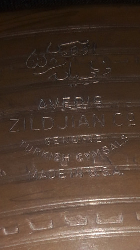 Platillo Hit Hat Bottom Zildjian Avedis Scimitar 14'