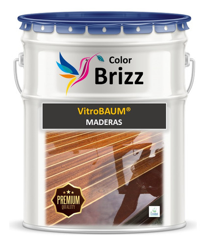 Vitrificante Para Madera Baum Colorbrizz  ( Tineta )