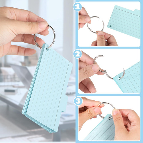 Juego De Soportes Para Tarjetas De Índice, Caja De Índice Co